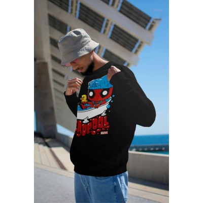 Ватирана блуза Oversize - Deadpool FanArt